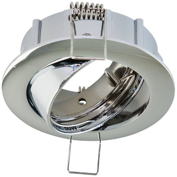 EVN Leuchte Chrom matt schwenkbar rund 82x29mm 12V IP20