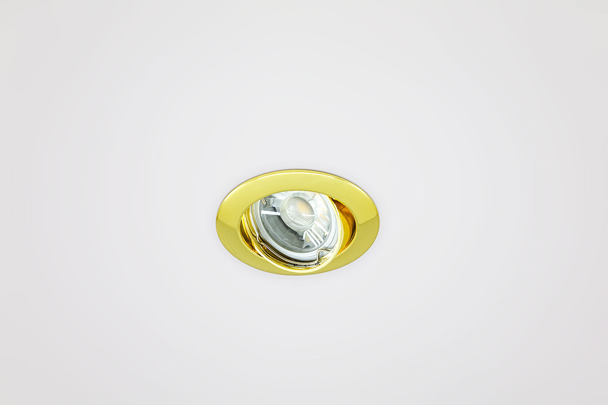 EVN Leuchte Gold schwenkbar rund 82x29mm 12V IP20