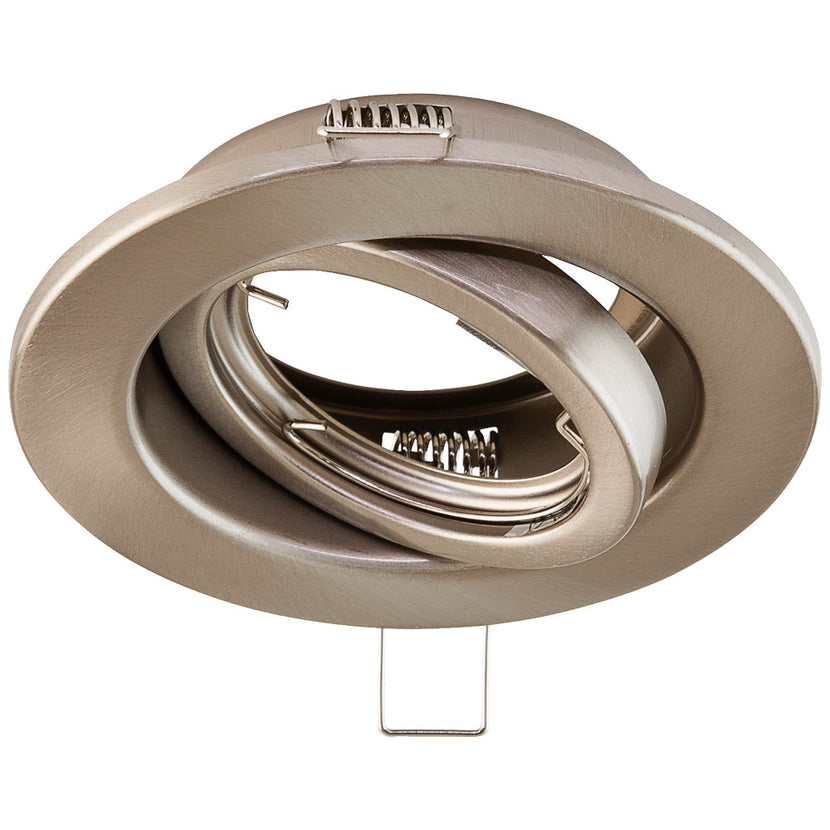EVN Leuchte Chrom gebürstet schwenkbar rund 105x26mm 12V IP20
