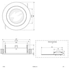 EVN Leuchte Aluminium rund 80x29mm 12V IP20