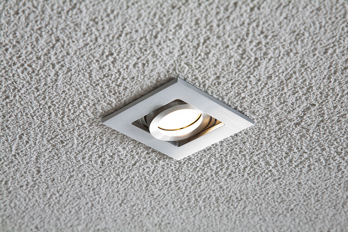 EVN Leuchte Aluminium drehbar schwenkbar viereckig 100x100x40mm 12V IP20
