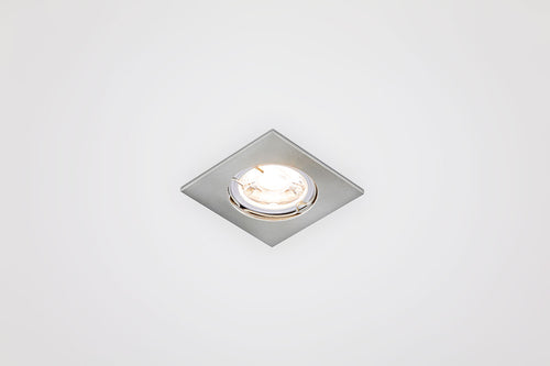 EVN Leuchte Chrom satiniert viereckig 75x75x22mm 12V IP20