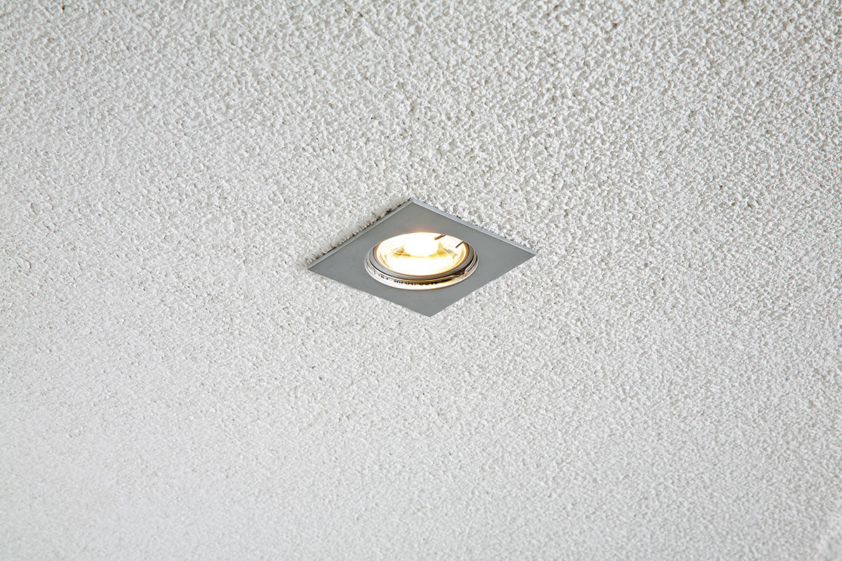 EVN Leuchte Chrom matt viereckig 75x75x22mm 12V IP20
