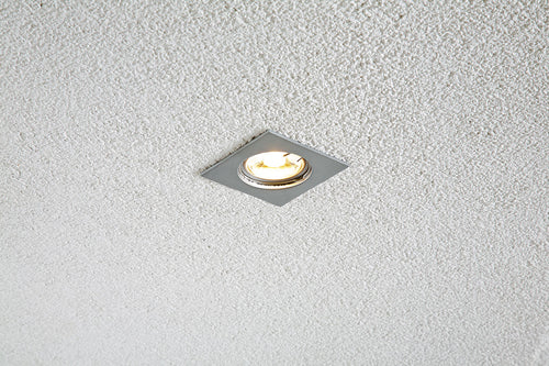 EVN Leuchte Chrom matt viereckig 75x75x22mm 12V IP20