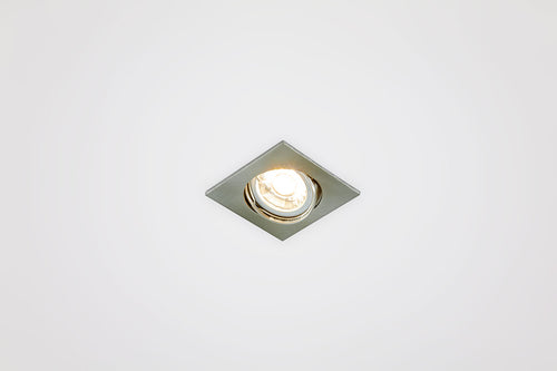 EVN Leuchte Chrom satiniert schwenkbar viereckig 82x82x21mm 12V IP20