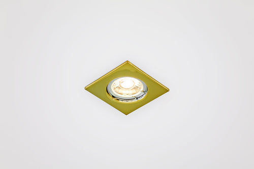 EVN Leuchte Gold viereckig 75x75x22mm 12V IP20