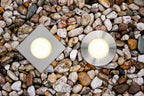 EVN LED Bodeneinbauleuchte Edelstahl Optik rund 63x73mm 2W 3000K 82lm 41-80° 220-240V IP65