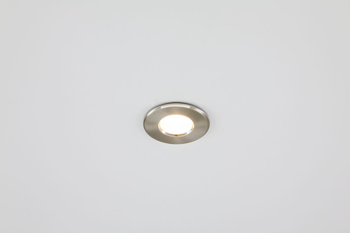 EVN Leuchte Chrom gebürstet rund 84x52mm 12V IP65