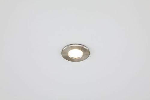 EVN Leuchte Chrom gebürstet rund 84x52mm 12V IP65