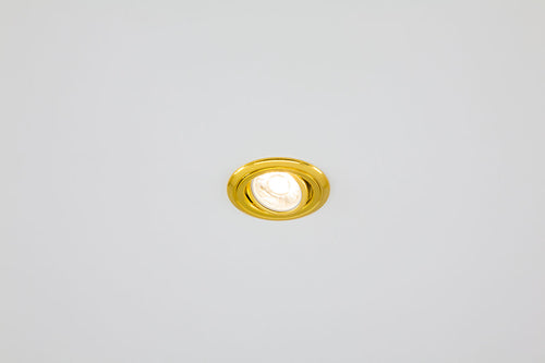 EVN Leuchte Gold schwenkbar rund 83x28mm 12V IP20