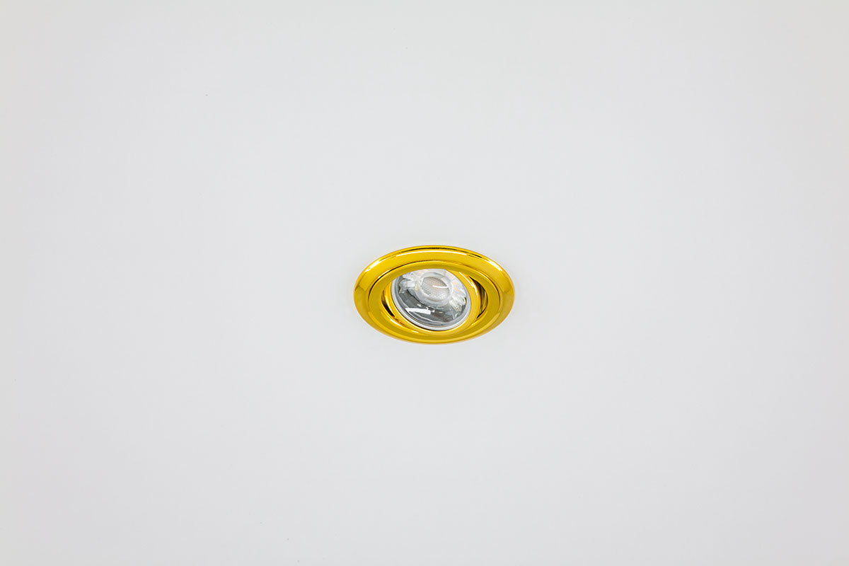 EVN Leuchte Gold schwenkbar rund 83x28mm 12V IP20