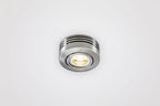 EVN Halbeinbauleuchte Chrom gebürstet schwenkbar drehbar rund 87x61mm 230V IP20