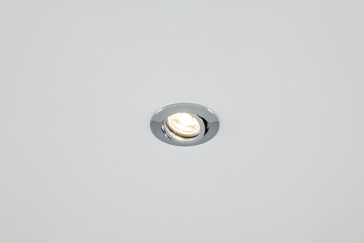 EVN Leuchte Chrom schwenkbar rund 81x28mm 12V IP20