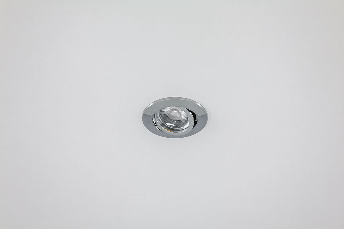 EVN Leuchte Chrom schwenkbar rund 81x28mm 12V IP20