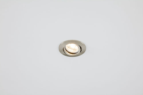 EVN Leuchte Chrom satiniert schwenkbar rund 81x28mm 12V IP20