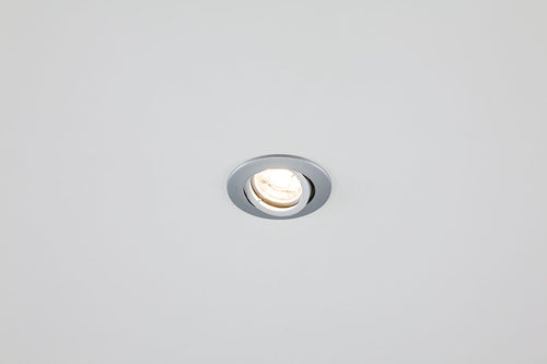 EVN Leuchte Chrom matt schwenkbar rund 81x28mm 12V IP20