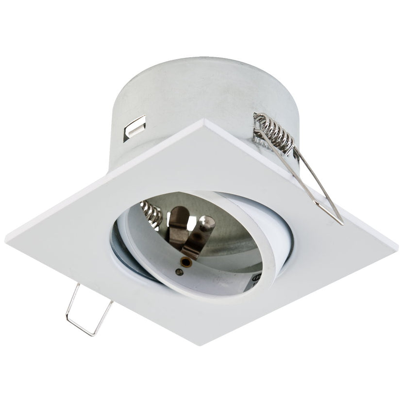 EVN Leuchte weiß drehbar schwenkbar viereckig 90x90x55mm 12V IP20