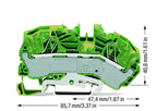 Wago 2-Leiter-Verteilereinspeiseklemme 2016-7607 (1 Stück)