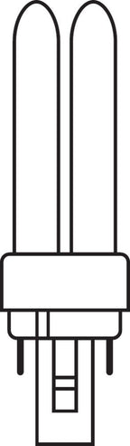 Osram Dulux D/E 18W/840 G24Q-2 4pin Lumilux kaltweiß