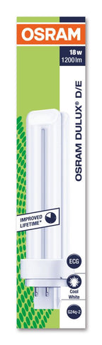Osram Dulux D/E 18W/840 G24Q-2 4pin Lumilux kaltweiß