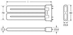 Osram Dulux F 36W/840 2G10 Lumilux kaltweiß