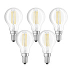 Osram LED Base Classic P Filament 4-40W/827 E14 470lm warmweiß nicht dimmbar klar 300° - 5er Pack