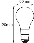 Osram Smart+ BT Apple CL A 5,5-50W/827 E27 650lm klar 320° dimmbar