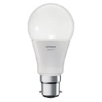 LEDVANCE LED Smart+ BT Apple CL A 10-60W/RGBW B22d 800lm matt dimmbar