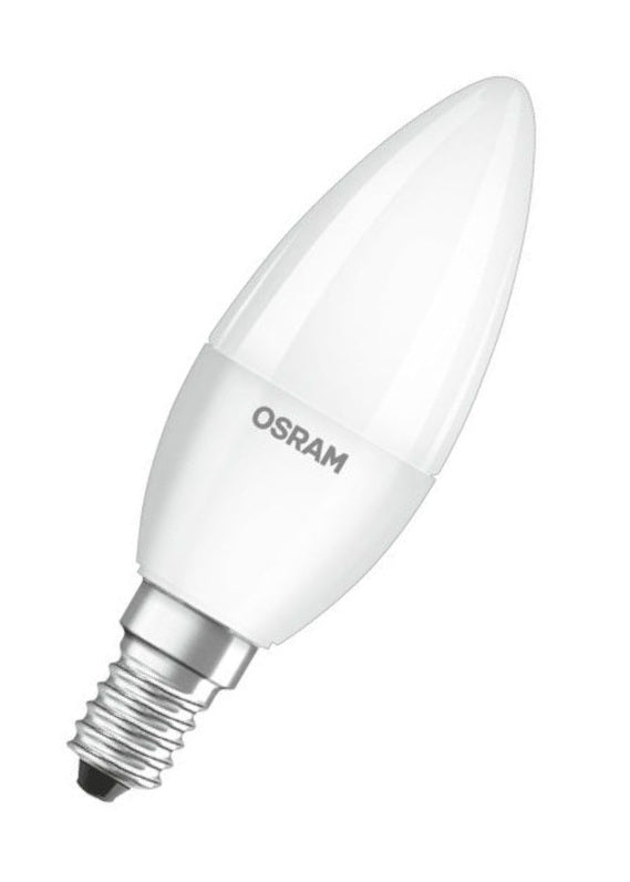 Osram LED Base Classic B 5-40W/827 E14 470lm matt warmweiß nicht dimmbar 5er Pack