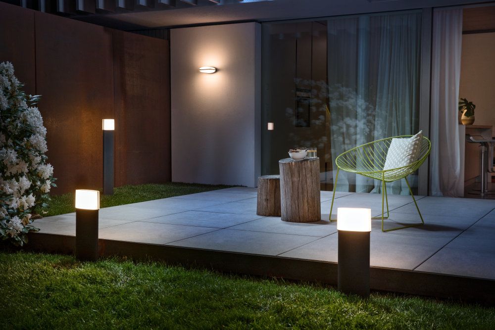 LEDVANCE LED Bodenleuchte Endura Style Ellipse 500 12,5W/830 890lm nicht dimmbar dunkelgrau IP44