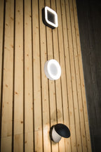 LEDVANCE LED Wandleuchte Endura Style Ring 16W/830 600lm warmweiß nicht dimmbar weiß IP44