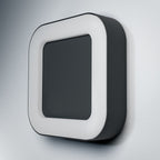 LEDVANCE LED Wandleuchte Endura Style Square 13W/830 480lm warmweiß nicht dimmbar dunkelgrau IP44