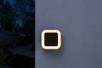 LEDVANCE LED Wandleuchte Endura Style Square 13W/830 480lm warmweiß nicht dimmbar dunkelgrau IP44