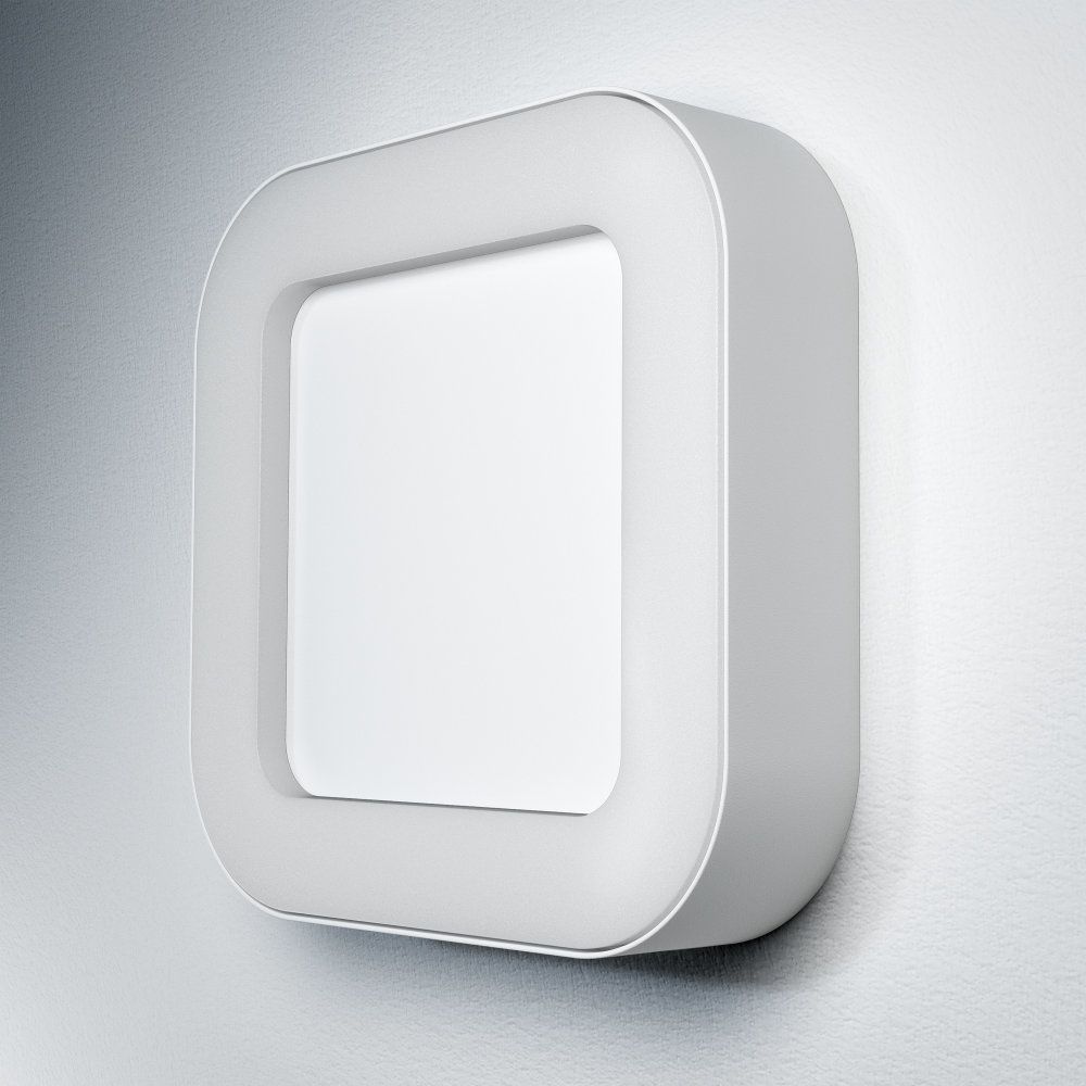 LEDVANCE LED Wandleuchte Endura Style Square 13W/830 600lm warmweiß nicht dimmbar weiß IP44