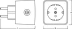 LEDVANCE Smart+ Steckdose EU Plug ZigBee