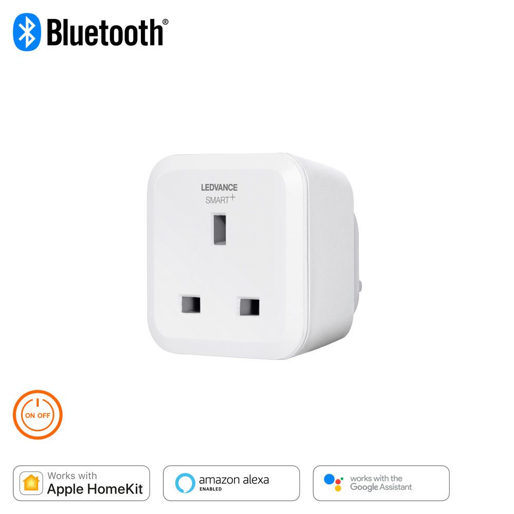 LEDVANCE LED Smart+ BT Apple HK Plug UK IP20 weiß