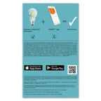 LEDVANCE LED Smart+ BT Apple HK CL A Filament 5,5-60 W/827 E27 650lm klar 320° dimmbar