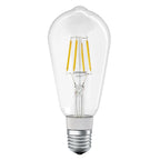 LEDVANCE LED Smart+ BT Apple HK CL A Filament 5,5-60 W/827 E27 650lm klar 320° dimmbar