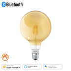 LEDVANCE LED Smart+ BT Apple HK CL G120 FIL 5,5-52 W/825 E27 600lm 320° dimmbar
