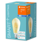 LEDVANCE LED Smart+ BT Apple HK Classic A Filament 5,5-52 W/825 E27 600lm gold dimmbar 320°