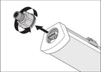 LEDVANCE LED Feuchtraumleuchte Damp Proof Compact 1500 55W/6500K GR IP65 6500lm tageslichtweiß nicht dimmbar