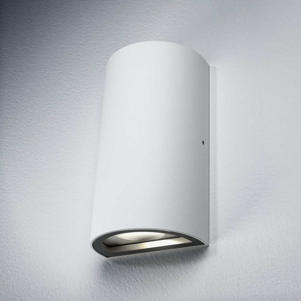 LEDVANCE LED Wandleuchte Endura Style Updown 11,50W/830 710lm warmweiß nicht dimmbar weiß IP44