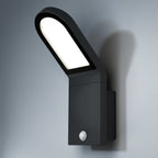 LEDVANCE LED Wandleuchte Endura Style Sensor 12,2W/830 740lm warmweiß nicht dimmbar dunkelgrau IP44