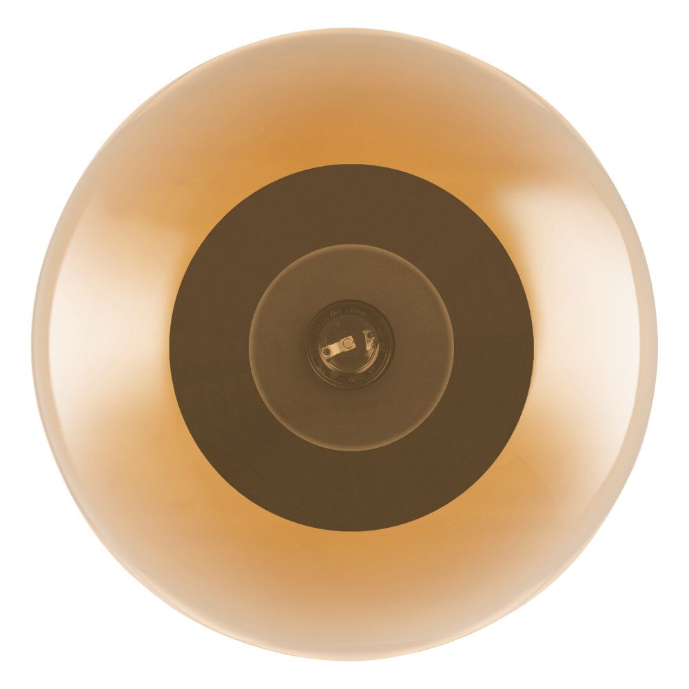 LEDVANCE Vintage 1906 Bubble Pendant 20cm Orange Glass