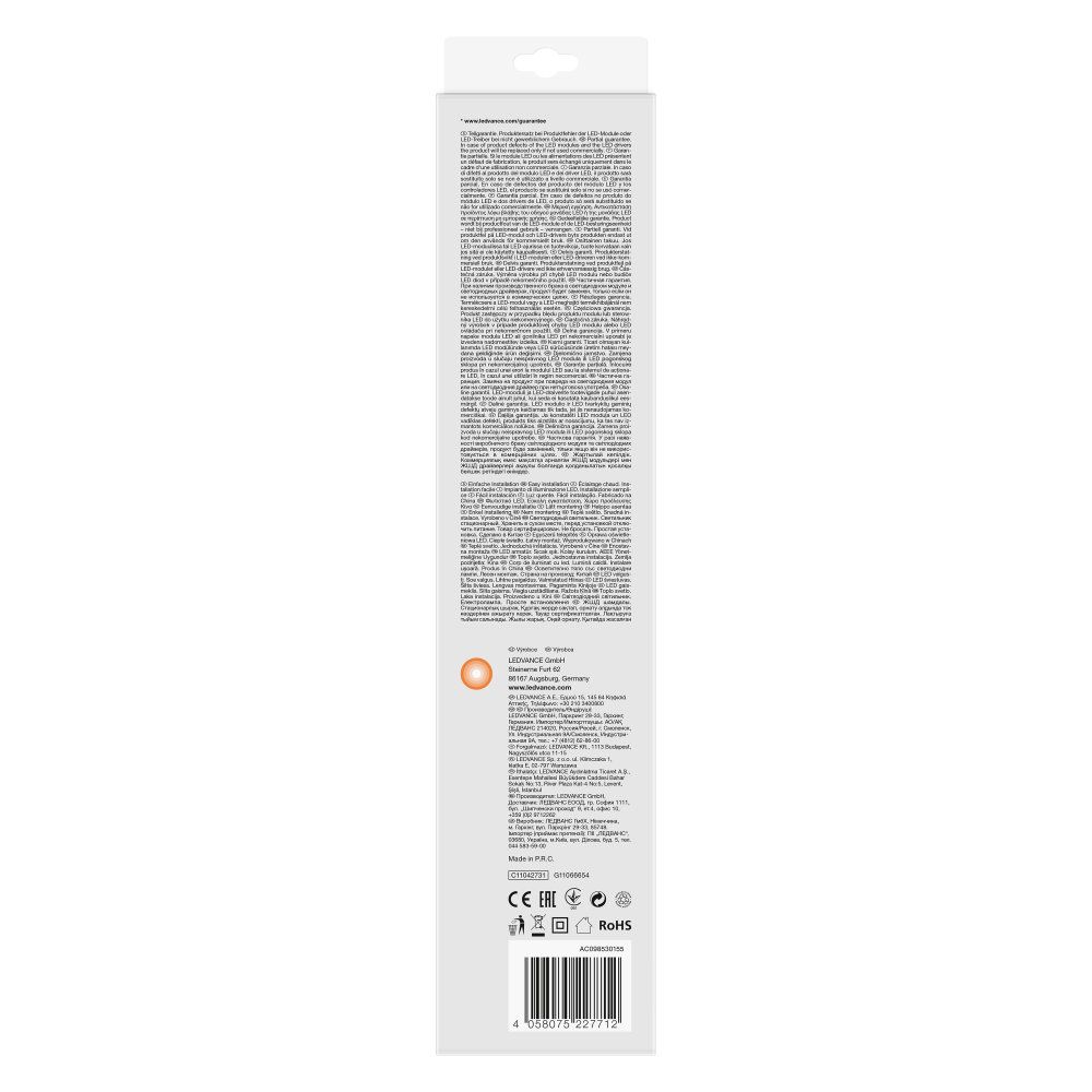 LEDVANCE LED Unterbauleuchte Cabinet Slim 300 Doublepack 7,5W/830 250lm warmweiß dimmbar weiß IP20