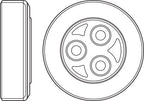 LEDVANCE DOT-IT Classic Silber/Silver 80142 SI