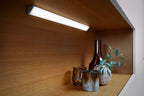 LEDVANCE LED Unterbauleuchte Cabinet Corner 350 Doublepack 9W/830 320lm warmweiß dimmbar grau IP20