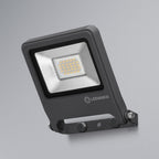 LEDVANCE LED Außenstrahler Endura Flood 20W/3000K IP65 1600lm dunkelgrau