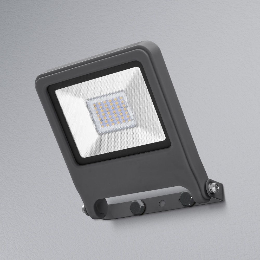 LEDVANCE LED Außenstrahler Endura Flood 30W/3000K IP65 2400lm dunkelgrau