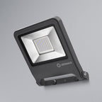 LEDVANCE LED Außenstrahler Endura Flood 50W/3000K IP65 4000lm dunkelgrau